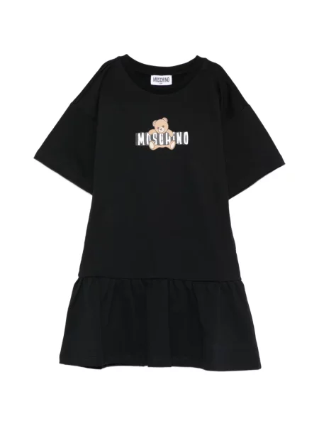 Dětské šaty Moschino černé