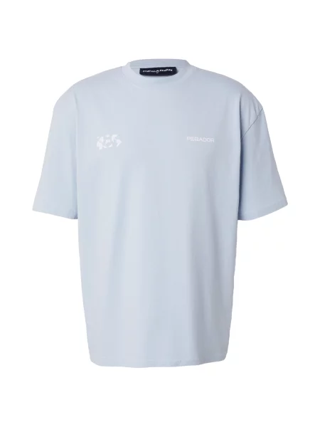 Pegador Tricou FOBELLO albastru deschis / negru alb