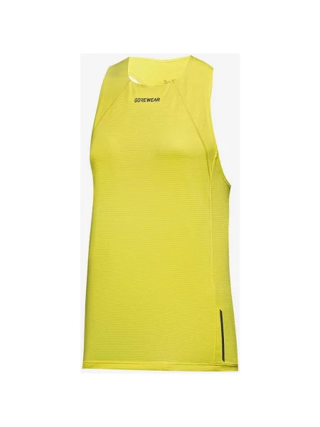 Koszulka GOREWEAR Contest bez rękawów jasnożółty neon M żółta