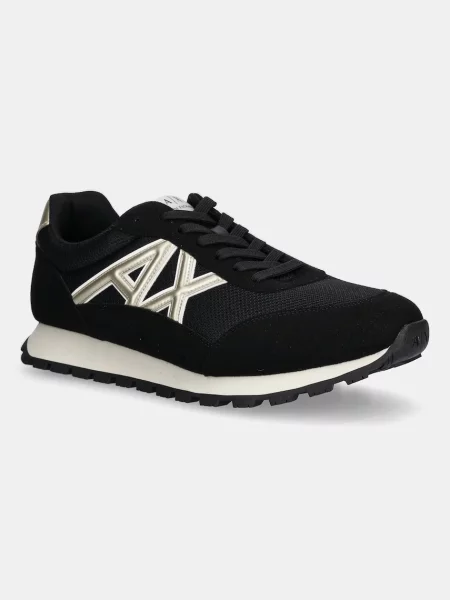 Armani Exchange sneakers negru