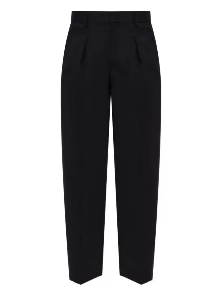 Pantaloni Isabel Marant de lână negru