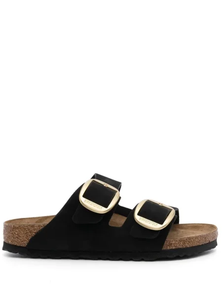 Papuci Birkenstock cu cataramă negru