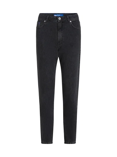 Karl Lagerfeld Jeans Blugi Mom Fit negru