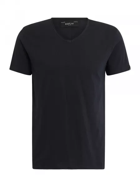 REPLAY Tricou marin albastru