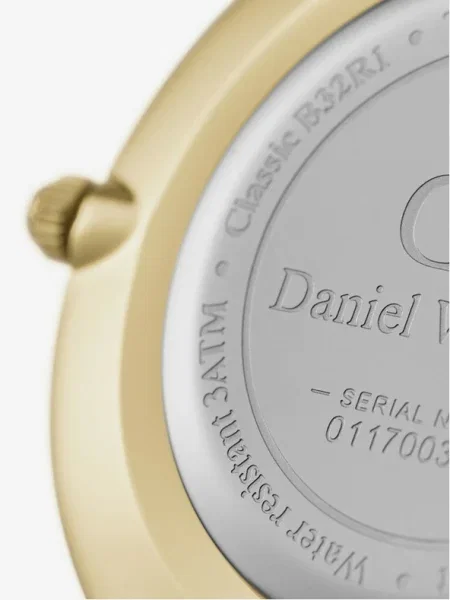 Daniel Wellington óra Petite 32 Evergold sárga női fehér