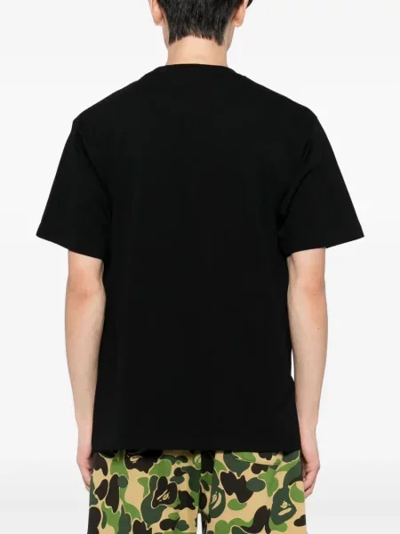 Tricou A Bathing Ape® cu imagine negru