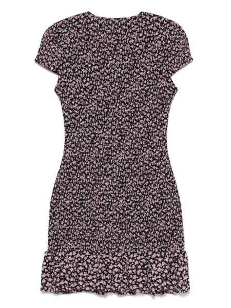 Rochie midi Michael Michael Kors cu dungi până la genunchi de costum negru