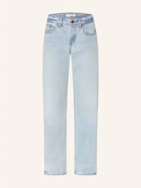 Levi's jeansy LOW LOOSE niebieskie