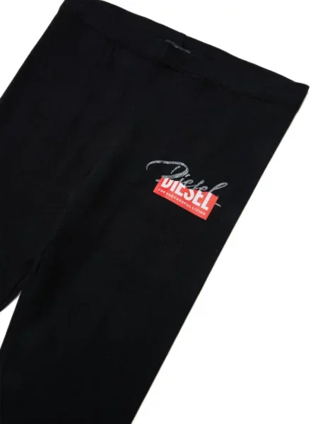 Legginsy dziecięce Diesel czarne