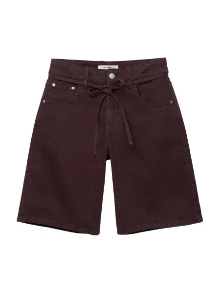 Pull&Bear Kavbojke temno rjava