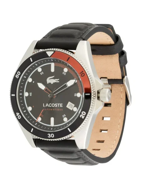 LACOSTE Analogové hodinky MAINSAIL měděná stříbrná černá