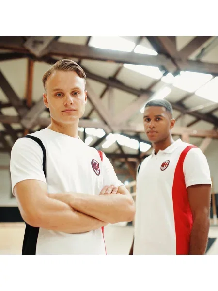 Koszulka Minimalistyczna AC Milan biała