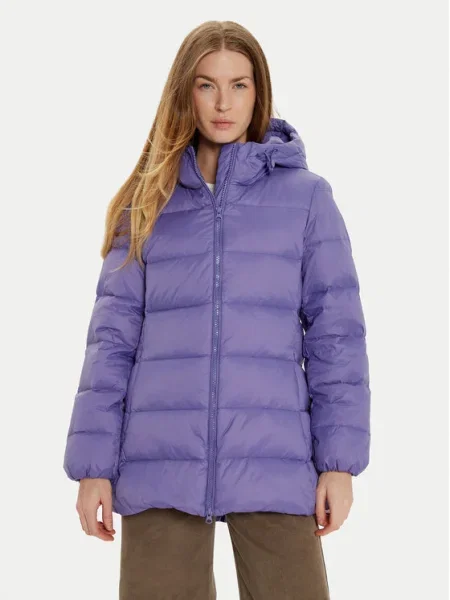 United Colors Of Benetton Geacă din puf violet