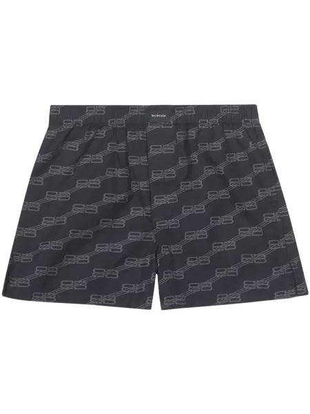 Pantaloni scurți Balenciaga negru