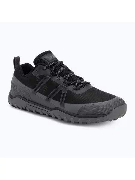 Încălțăminte barefoot pentru bărbați Xero Shoes Scrambler Trail Low WP black / asphalt negru