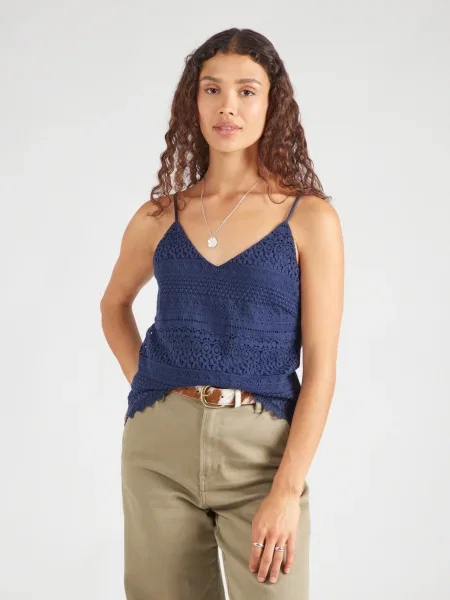 VERO MODA Top HONEY bleumarin