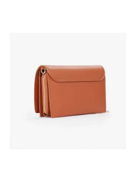 Geanta crossbody Valentino din piele maro