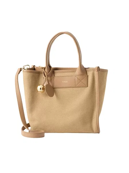 FURLA Rankinė DIVIDE IT' smėlio