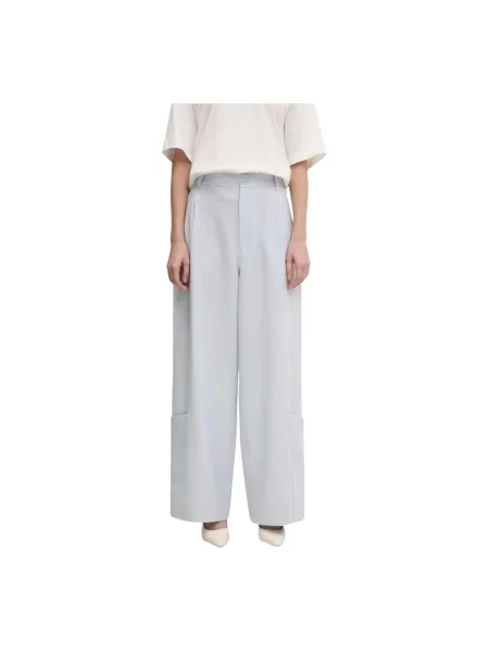 Spodnie Sport Uniform Wide Leg Pants szare