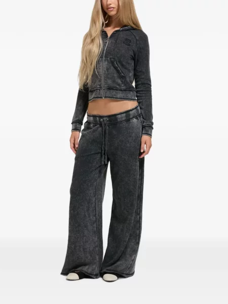 Hoodie Juicy Couture με απλικέ μαύρο