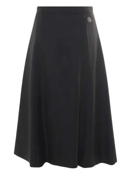 Миди пола Moncler а-линия черно