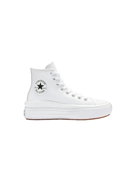 Teniși Converse cu platformă alb