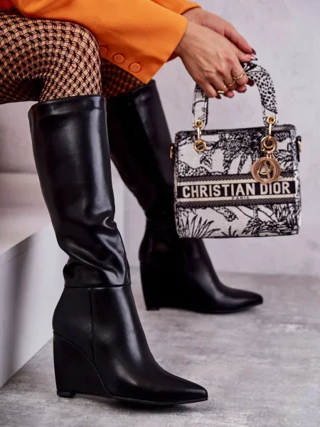 Botine Boto negru