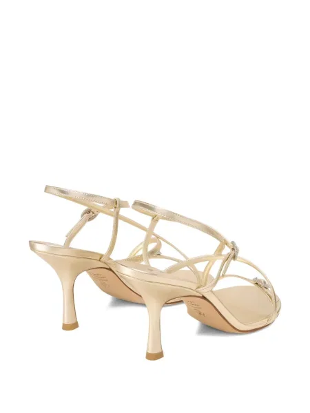 Sandale Stuart Weitzman de cristal auriu