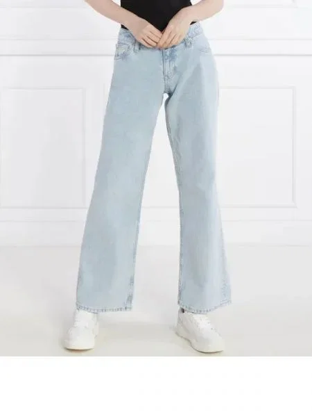 CALVIN KLEIN JEANS Farmer | low rise kék