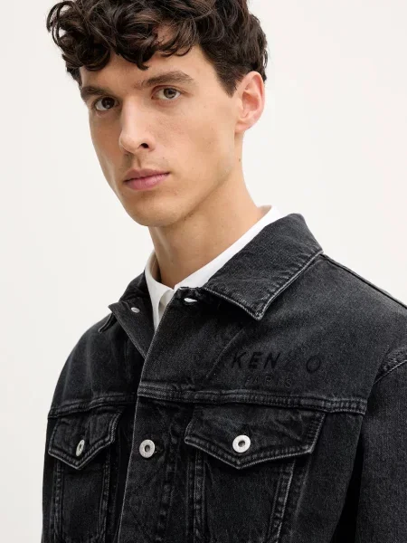 Джинсовая куртка Kenzo черная