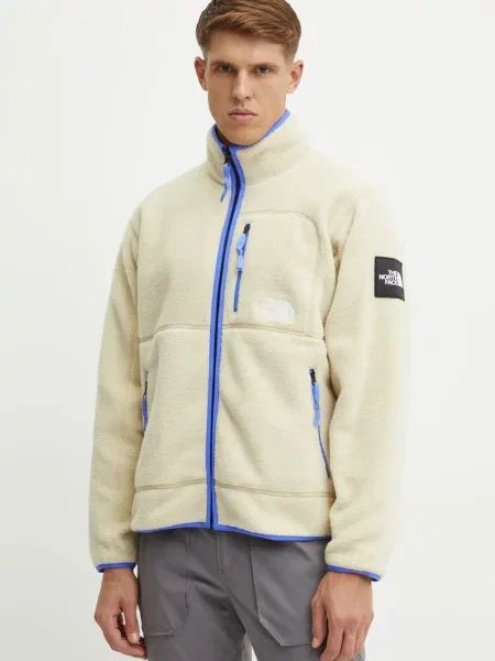 The North Face kurtka dwustronna TNF x Yinka Ilori przejściowa beżowy