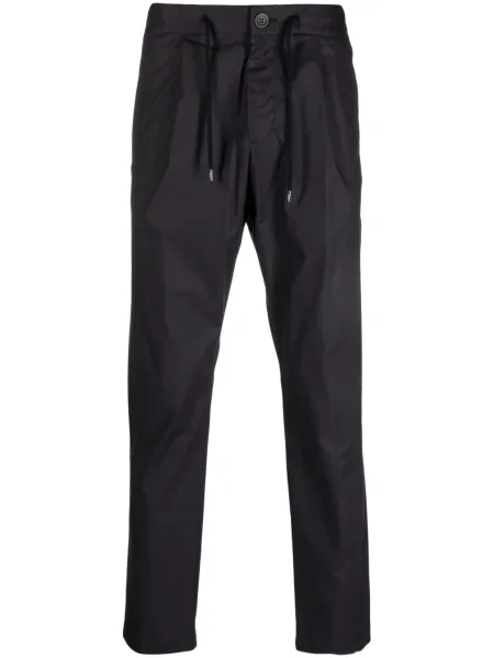 Pantaloni Herno conici cu cordon albastru