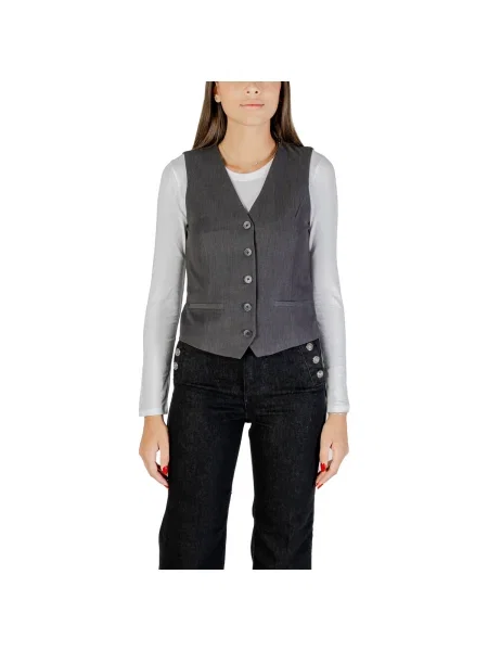 Vestă de costum Only gri