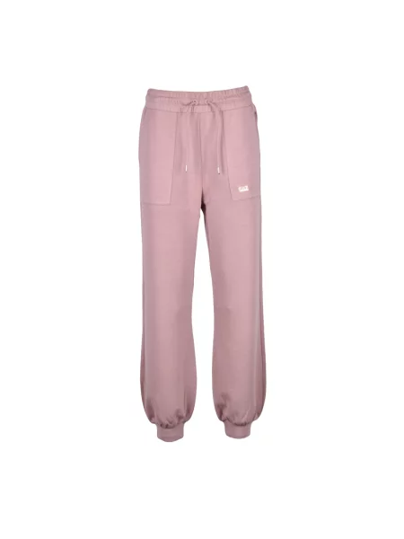 Spodnie dresowe Emporio Armani Ea7 różowe