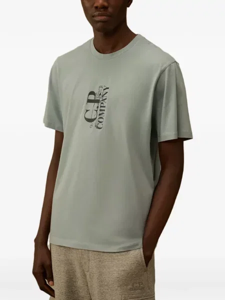 Grafic tricou C.p. Company cu imagine albastru