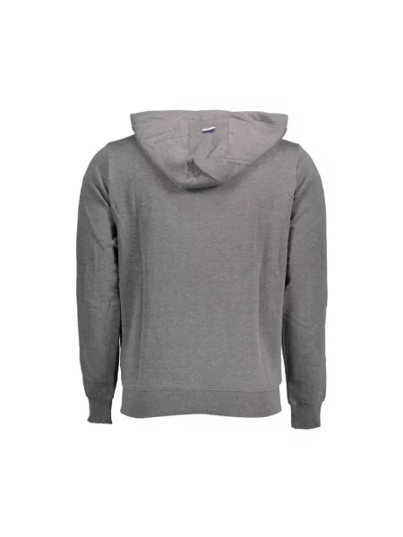 Koszulka polo U.s Polo Assn. z kapturem szara