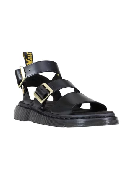Dr. Martens Gryphon sandały rzymianki skórzane czarne