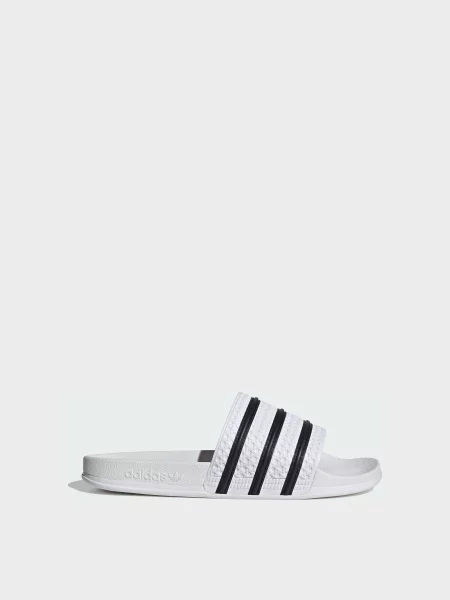 Шлепанцы Adidas белые