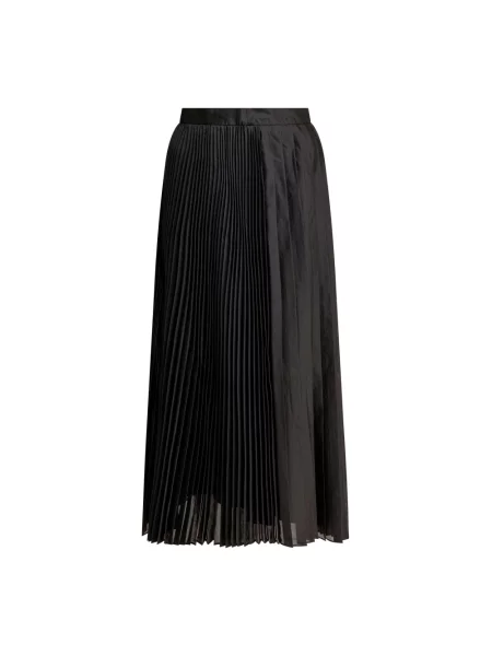 Spódnica maxi Sandbeige czarna