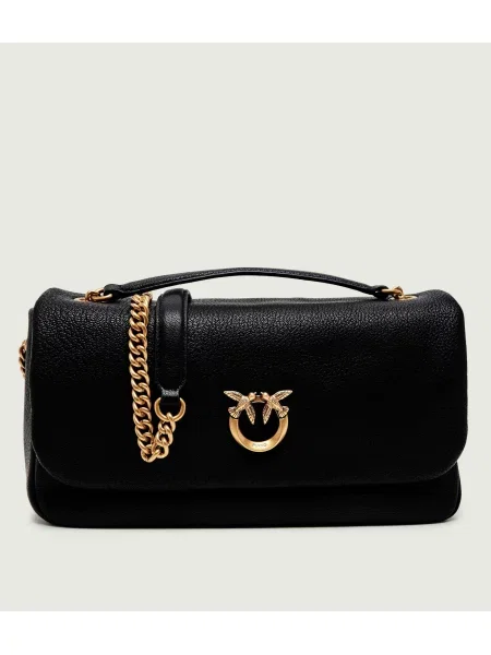 Colier Pinko din piele negru