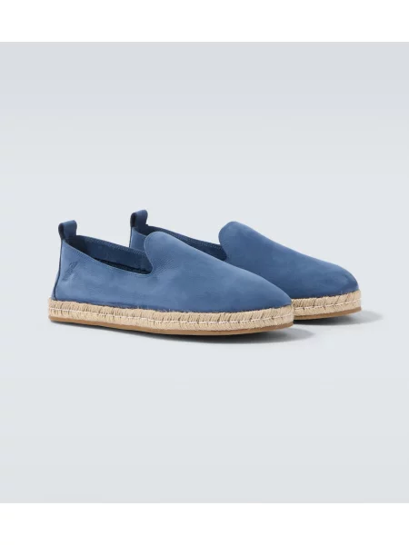 Espadrile Ancient Greek Sandals din piele albastru