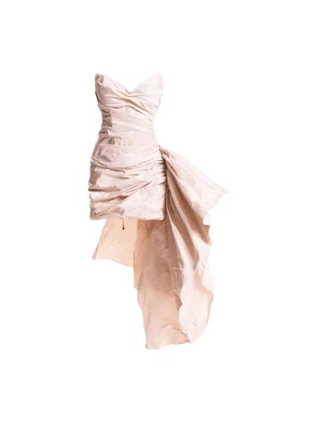 Sukienka Maria Lucia Hohan bez ramiączek garniturowa beżowa