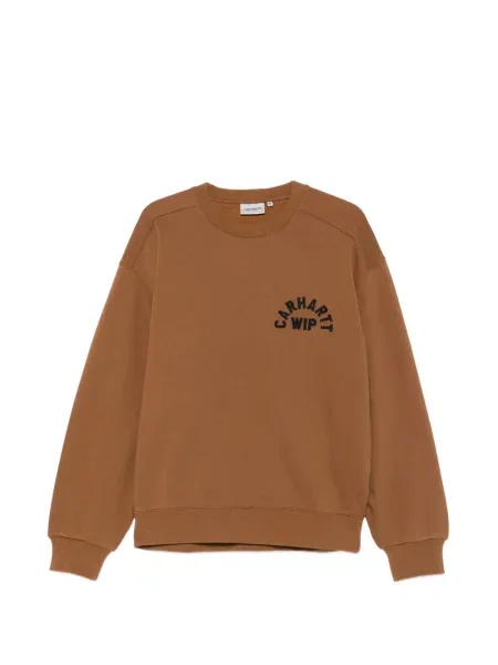 Mikina Carhartt Wip hnedá