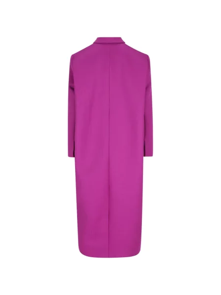 Palton Balenciaga de lână roz