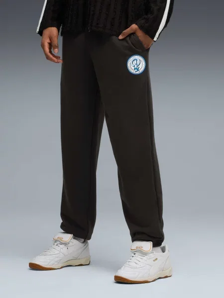 Штани спортивні PUMA Wardrobe Ess Sweatpants комбінований верх чорний