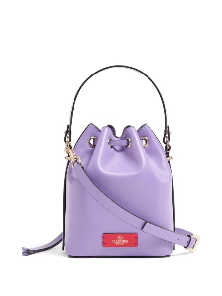Geantă Valentino Garavani violet