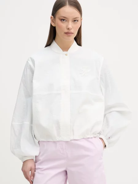 Tommy Hilfiger přechodová bunda béžová