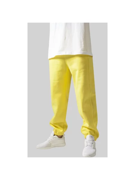 Pantaloni de trening Urban Classics galben