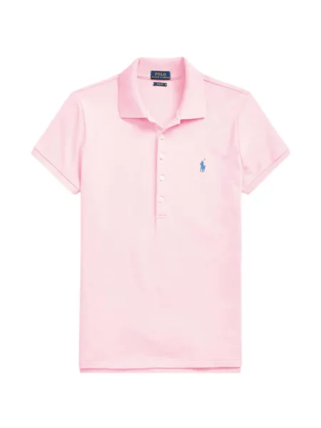 Δερμάτινο polo Polo Ralph Lauren με αυτόγραφο λευκό