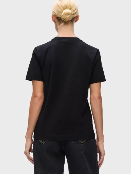 Футболка Karl Lagerfeld з паєтками чорна